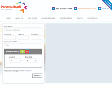 Tablet Screenshot of personaltour.com